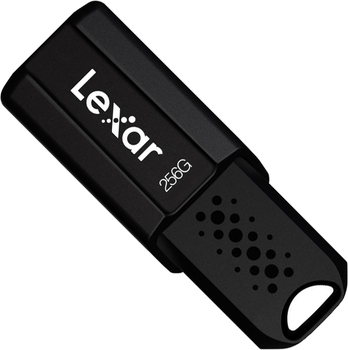 Флеш память USB Lexar JumpDrive S80 256GB USB 3.1 Black (LJDS080256G-BNBNG)