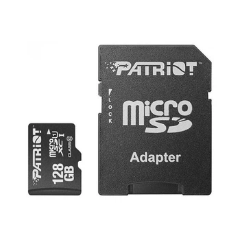 Карта пам'яті MicroSDXC 128GB UHS-I Class 10 Patriot LX + SD-adapter (PSF128GMCSDXC10)