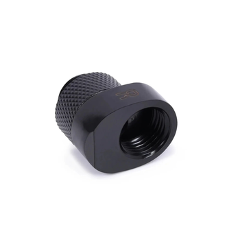 Фітинг Alphacool Eiszapfen 8mm offset piece rotatable Black (17604)