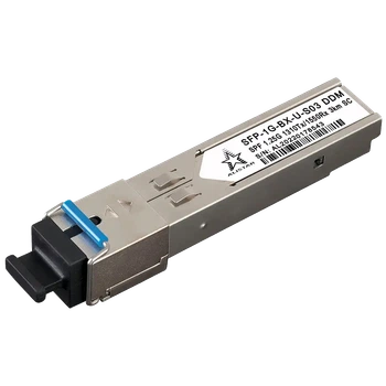 Модуль ALISTAR SFP-1G-BX-U-S03 SFP 1G 1SM WDM SC 3KM TX1310/RX1550nm DDM