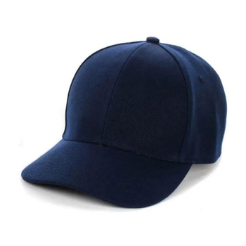 Бейсболка классическая Cotton Cиняя