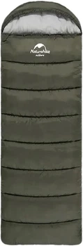 Спальний мішок Naturehike U350 NH20MSD07 R, -3°C Dark Green