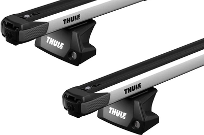 Багажник на интегрированные рейлинги Thule Slidebar Evo для Audi A6/S6/RS6 (mkV-mkVI)(C6; C7)(универсал) 2004-2018 (TH 891-7106-6014)