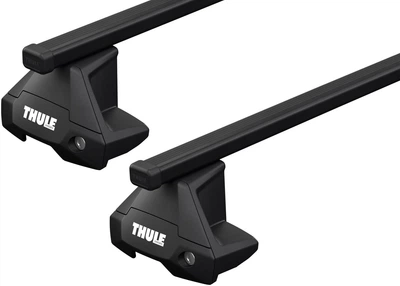Багажник на гладкую крышу Thule SquareBar Evo для Kia K4 (mkI)(хетчбек) 2024→ (TH 7124-7105-5465)