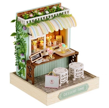 Румбокс 3D конструктор Diy House CuteRoom QT-086 Dessert Time Час десерту