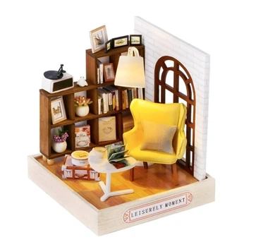 Конструктор 3D Румбокс Leisurely Moment Неторопливый момент Diy House CuteRoom QT-037