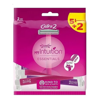 Одноразові станки для гоління жіночі Wilkinson Sword Extra 2 My Intuition Essentials 7 шт