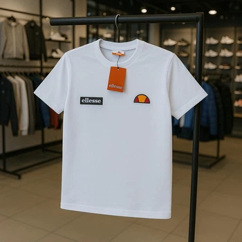 Футболка спортивна чоловіча Ellesse XL Біла (VV-520)