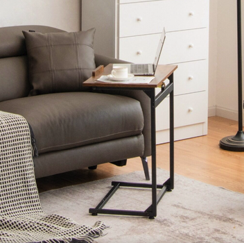 Журнальный столик Costway Allegro с регулируемой столешницей в стиле Loft