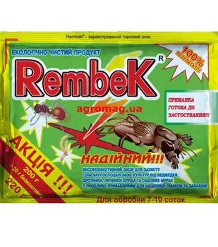 Средство защиты от медведки и муравьев Rembek 220 г