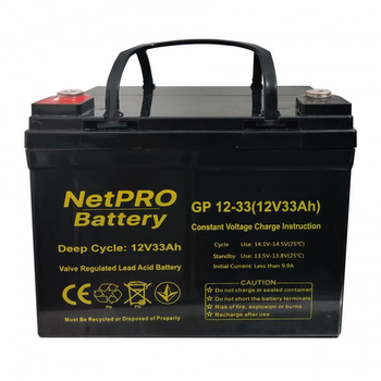 Аккумулятор NetPRO GP 12-33