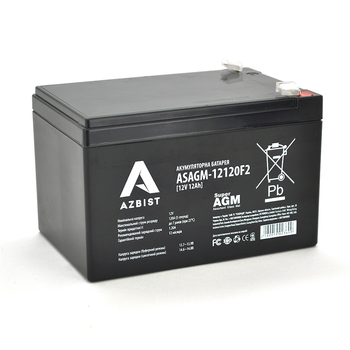 Аккумулятор AZBIST Super AGM ASAGM-12120F2