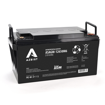 Аккумулятор AZBIST Super AGM ASAGM-12650M6