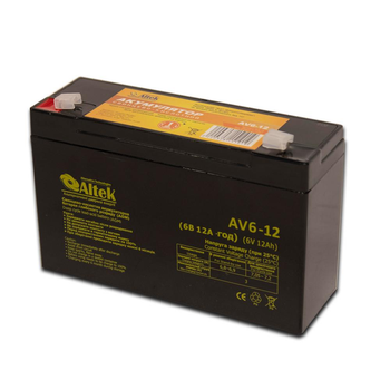 Аккумулятор Altek AGM AV6-12