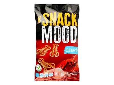 Снеки SNACK MOOD 140г Раки з пелет пшенично-картопляні м/уп