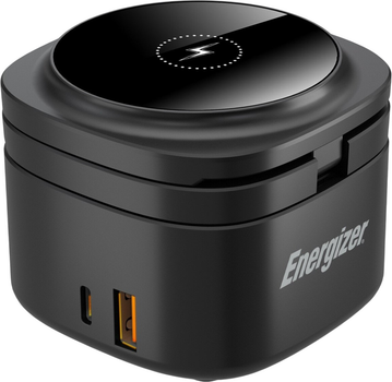 Bezprzewodowa stacja ładująca Energizer Wireless Charger 65W QI + Magnet (Stand) + PC (WCP-311)