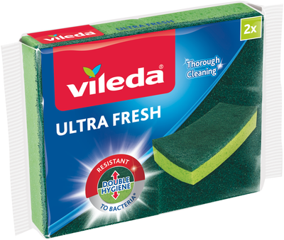 Антибактериальные губки Vileda Ultra Fresh 2 шт (155641)