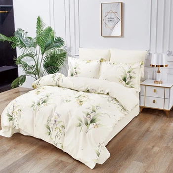 Комплект постельного белья Word of Dream полуторный евро 150х215 см L1120 Рассвет сатин (2555000007361)