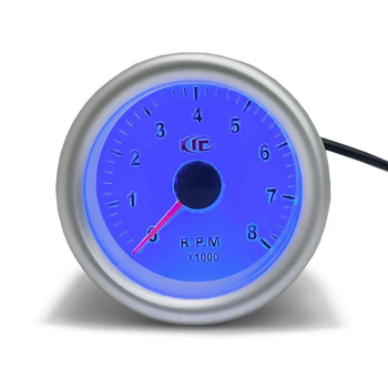 Тахометр Ket Gauge 7705-1 Ø52 мм с LED подсветкой | Прибор датчик автомобильный