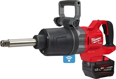 Гайковерт высокомоментный Milwaukee 1'' M18 ONEFHIWF1D-121C 2711 Нм + зарядное устройство +1 аккумулятор + HD кейс FORGE (4933499251)