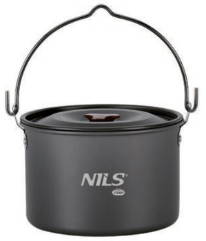 Туристична каструля Nils Camp NC17117 з кришкою 4 л (5908261683626)