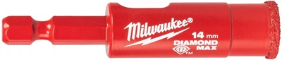 Коронка алмазная Diamond Plus Milwaukee Ø 14.0 мм 1/4" HEX (4932498346)