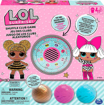 Gra planszowa Spin Master L.O.L Surprise z żetonami SM98234/6053187 (778988268698)