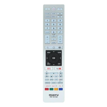Универсальный пульт для телевизора Toshiba RM-TB1586 Silver-Black