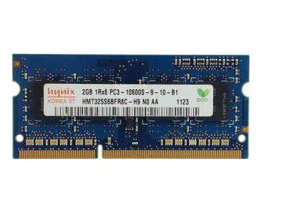Оперативная память для ноутбука SODIMM Hynix DDR3 2Gb 1333MHz PC3-10600S (HMT325S6BFR8C-H9) 14089 Б/У