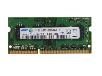 Оперативная память для ноутбука SODIMM Samsung DDR3 2Gb 1333MHz PC3-10600S (M471B5773DH0-CH9) 14101 Б/У