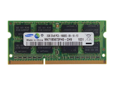 Оперативная память для ноутбука SODIMM Samsung DDR3 2Gb 1333MHz PC3-10600S (M471B5673FH0-CH9) 14074 Б/У