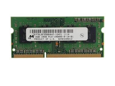 Оперативная память для ноутбука SODIMM Micron DDR3 2Gb 1333MHz PC3-10600S (MT8JSF25664HZ-1G4D1) 14162 Б/У