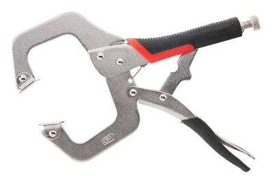 Клещи зажимные Intertool 280 мм C-образные