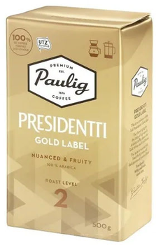Кава мелена Paulig Presidentti Gold Label 500 г (6411300161003)