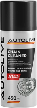 Очисник ланцюгів AUTOLIVE A142 Chain Cleaner 450 мл (ALP142/450)