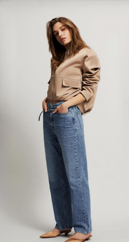 Джинси жіночі MOODO 4612 XXL блакитні