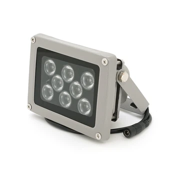 ИК-прожектор YOSO. 12V, 16W, 8LED, IP66, 850Нм, угол обзора 60°, дальность до 30м. 110 * 86 * 63мм IRF-0812-3