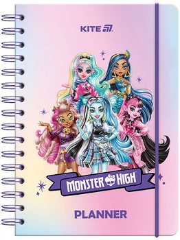 Дневник на спирали Kite Monster High твердая обложка (MH25-438)