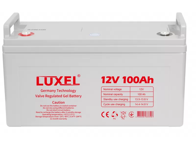 Акумулятор гелевий Luxel LBG-12V100AH
