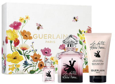 Набір для жінок Guerlain La Petite Robe Noire Intense Парфумована вода 50 мл + Мініатюра Парфумована вода 5 мл + Молочко для тіла 75 мл (3346471000079)
