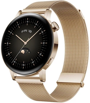 Смарт-часы Huawei Watch GT 3 42mm / GPS / Bluetooth 5.2 / Влагозащита 5 АТМ / До 7 дней работы / Прием звонков / HarmonyOS 2 / Elegant Gold (MIL-B19) b9