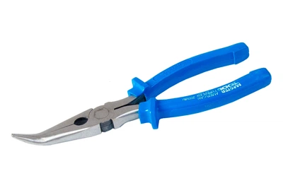 Щипцы удлиненные изогнутые Mastertool 200 мм American type (22-3200)