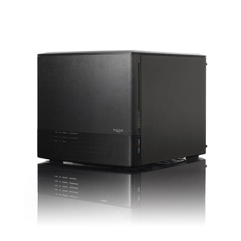 Корпус для ПК Fractal Design Node 804 Window, чорний, без блока живлення, компактний формат