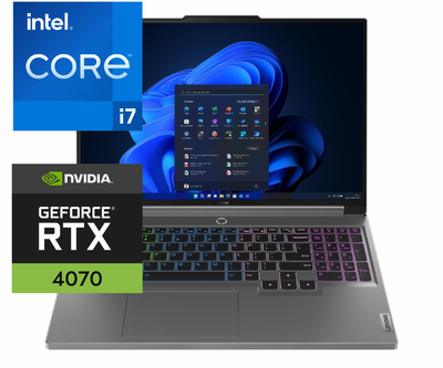 Ноутбук (2024) для геймінгу Lenovo Legion 5-16 i7-14650HX/ 32GB / 1TB+1TB/ Win11x Licensed/ RTX4070 / 16" 240Hz