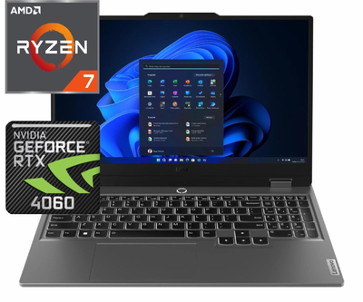 Ноутбук (2024) для гейминга Lenovo LOQ-15 R-7 7435HS/ 64GB / 1TB+2TB/ Win11x Licensed/ RTX4060 / 15,6" 144Hz