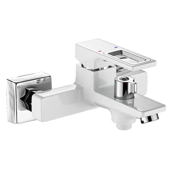 Смеситель для ванны Mixxus Premium DANTE 009 EURO White-Chrome (MI6795)