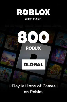 Картка поповнення Roblox Gift Card на 800 ROBUX | 10$ (USD)