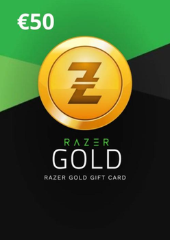 Карта пополнения Razer Gold 50 EUR