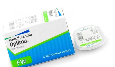 Контактні лінзи Bausch & Lomb Optima FW - 6.0 8.7 упаковка 4 шт