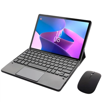 Клавиатура-подставка беспроводная Smart Keyboard + Мышка для Lenovo M10 3rd Gen Ukr+Eng Black